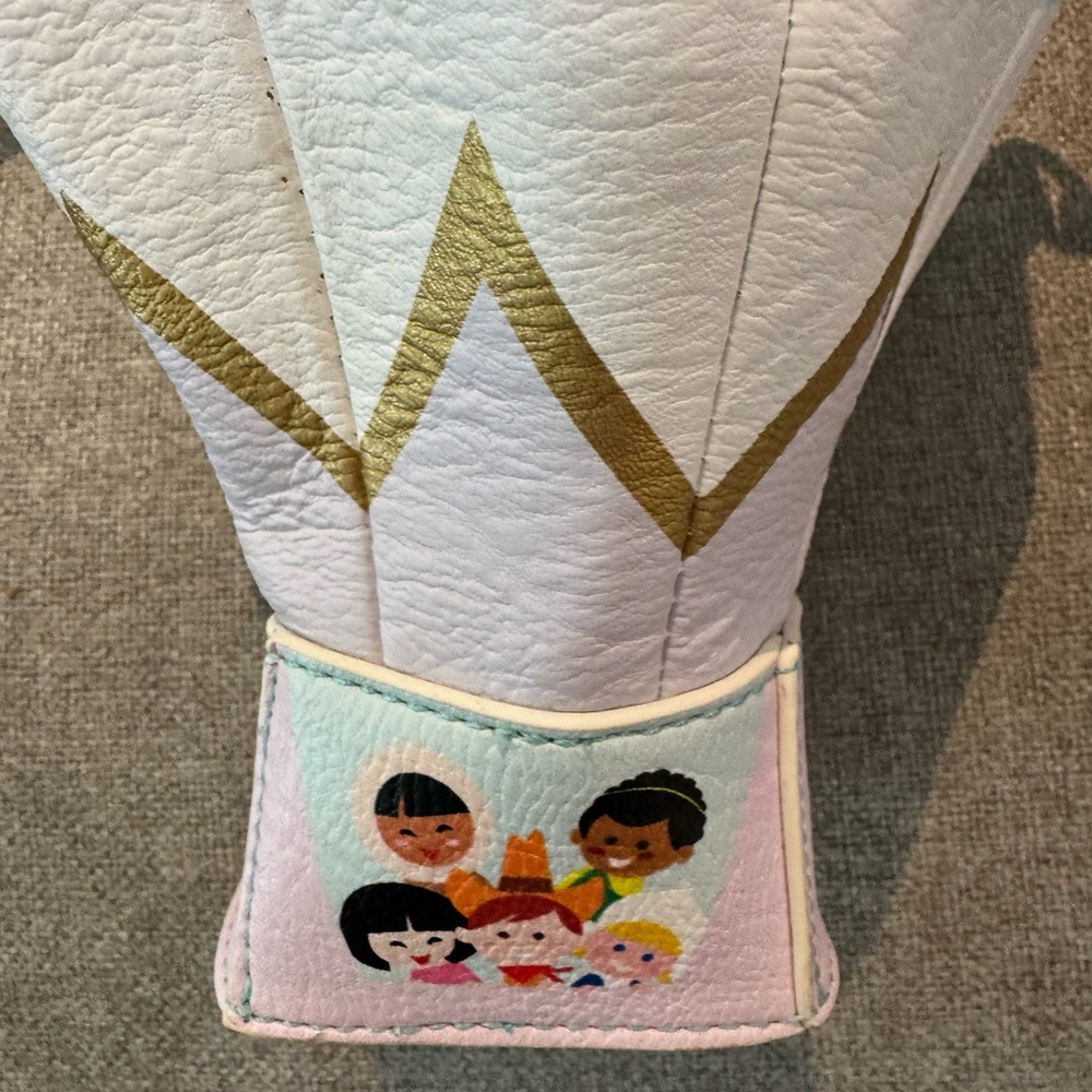 Disney parks “it’s a small world” hot air balloon crossbody purse - Picture 2 of 10